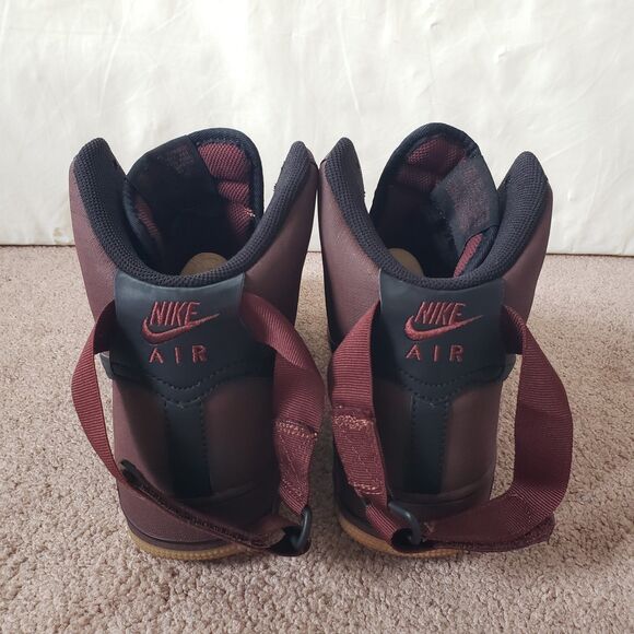 2013 Nike Air Force 1 07 High Size 9.5 Mens Barkroot Brown Gum Sneakers main image 8